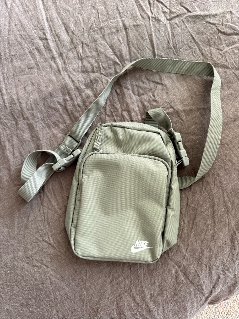 Nike Women’s Olive Green Compact Crossbody Bag